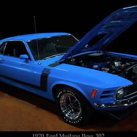 1970 Ford Mustang Boss 302  by Flees Photos