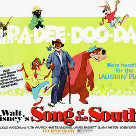 1972 vintage movie poster - song of the south by Mountain Dreams