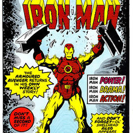 1978 - IRON MAN HOUSE AD  by Antonios Valamontes