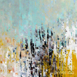 2 Corinthians 4 18. Things Not Seen. Abstract Christian Wall Art by Mark Lawrence
