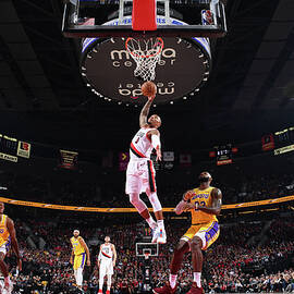 Damian Lillard by Andrew D. Bernstein