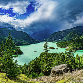 Diablo Lake Washington by Tommy Farnsworth