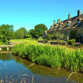 Idyllic Lower Slaughter village, Gloucestershire, UK by Seeables Visual Arts