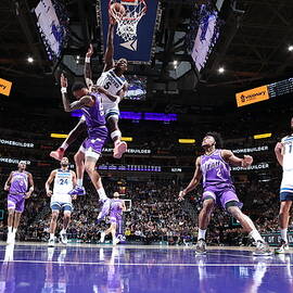 Minnesota Timberwolves v Utah Jazz by Melissa Majchrzak