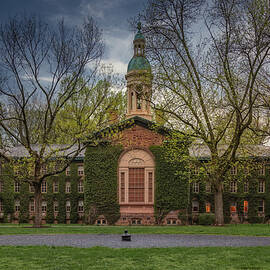 Nassau Hall Princeton University  by Susan Candelario
