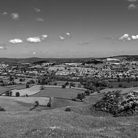 Panoramic views over the Severn Vale from The Cotswold Way long  by Seeables Visual Arts