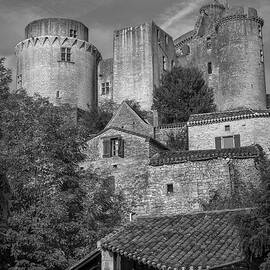 The historic and imposing Chateau de Bonaguil near Fumel. by Seeables Visual Arts
