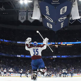 2022 NHL Stanley Cup Final - Game Four by Bruce Bennett