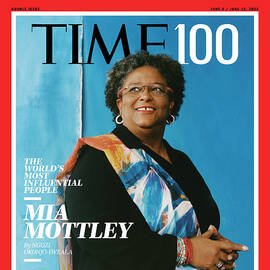 2022 TIME100 - Mia Mottley by Photograph by Camila Falquez for TIME