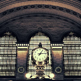 Opal Glass Clock Vintage by Jessica Jenney