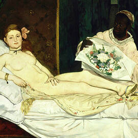 Olympia by Edouard Manet