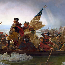 Washington Crossing The Delaware by Emanuel Leutze