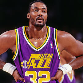 Karl Malone #3 by Rocky Widner