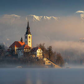 Lake Bled by Piotr Skrzypiec
