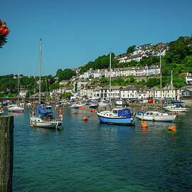 Looe Harbour summer sunshine by Seeables Visual Arts