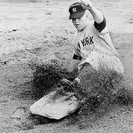 Mickey Mantle by National Baseball Hall Of Fame Library