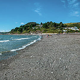 Seaton beach, Cornwall by Seeables Visual Arts