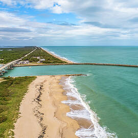 Sebastian Inlet  by Veterans Aerial Media LLC