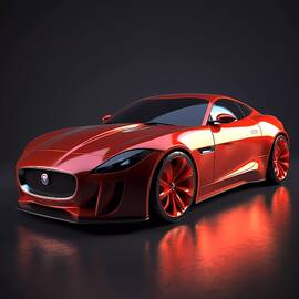 3D render of a modern sports car No 2 by Andre Petrov