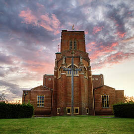 Guildford Cathedral  England by Shirley Mitchell