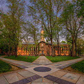 Nassau Hall Princeton University  by Susan Candelario