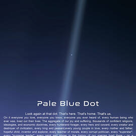 Pale Blue Dot by My Digital Mind