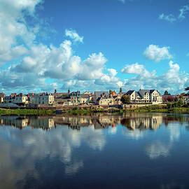 Saumur, the River Loire on a sunny autumn day by Seeables Visual Arts