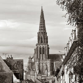 The cathedral at Sees, Orne, Normandy, France by Seeables Visual Arts