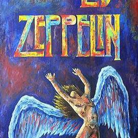Led Zeppellin Vintage Music Poster Jigsaw Puzzle by World Art