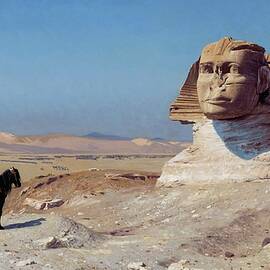 Bonaparte Before the Sphinx by Jean Leon Gerome  by The Luxury Art Collection