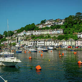 Looe Harbour summer sunshine by Seeables Visual Arts