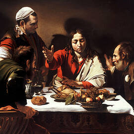 The Supper at Emmaus by Caravaggio