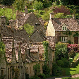 Bibury, Cotswold cottages by Seeables Visual Arts