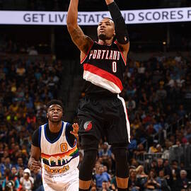 Damian Lillard by Garrett Ellwood