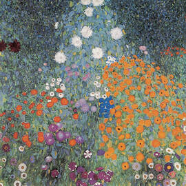 Flower Garden by Gustav Klimt