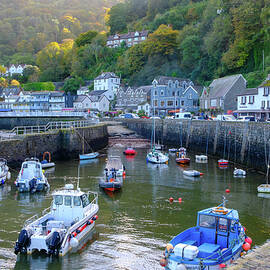 Lynmouth Harbour by Seeables Visual Arts