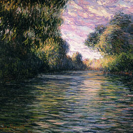 Morning on the Seine by Claude Monet