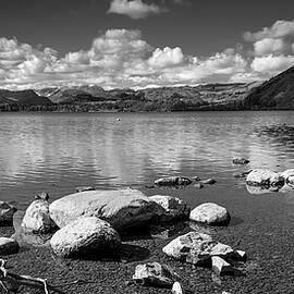 Ullswater on a crisp spring day near Pooley Bridge, Cumbria by Seeables Visual Arts