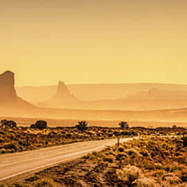 Monument Valley Highway by Alan Copson