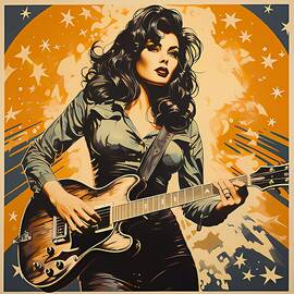 A 1950s rock-n-roll star No 2 by Andre Petrov
