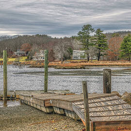 A Cold Winter Day in Cape Neddick by Penny Polakoff
