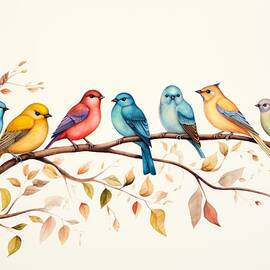 A Colorful Bird Symphony - series 2 by Land of Dreams