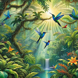 A lush rainforest by The Luxury Art Collection