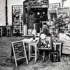A Osteria-restaurant in Rome Italy Wall Art by Stefano Senise