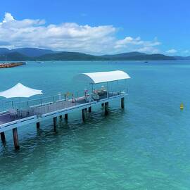 A pier in the Whitsundays by Andre Petrov