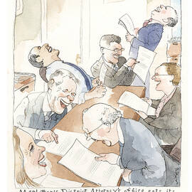 A Sneak Peak at Donald Trump's Tax Documents by Barry Blitt