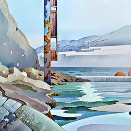 A Space Elevator Anchor Station is Usually Located Somewhere the Zoning Laws are Pretty Lax  by Eris And AI