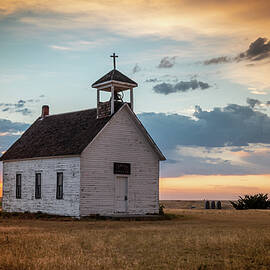 Abbott Church at Sunset by Kevin Schwalbe