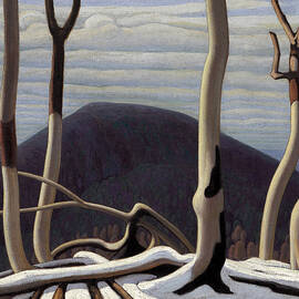 Above Lake Superior 1922 by Lawren Harris  by Lawren Stewart Harris