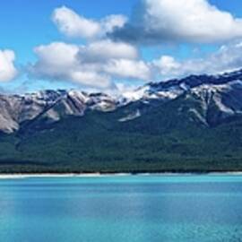 Abraham Lake After Ice Melt Alberta Canada by Tommy Farnsworth